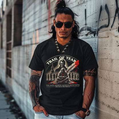 TRAH OF TEAR THE PATH ANDREW JACKSON PAVED WITH BROKEN PROMISES