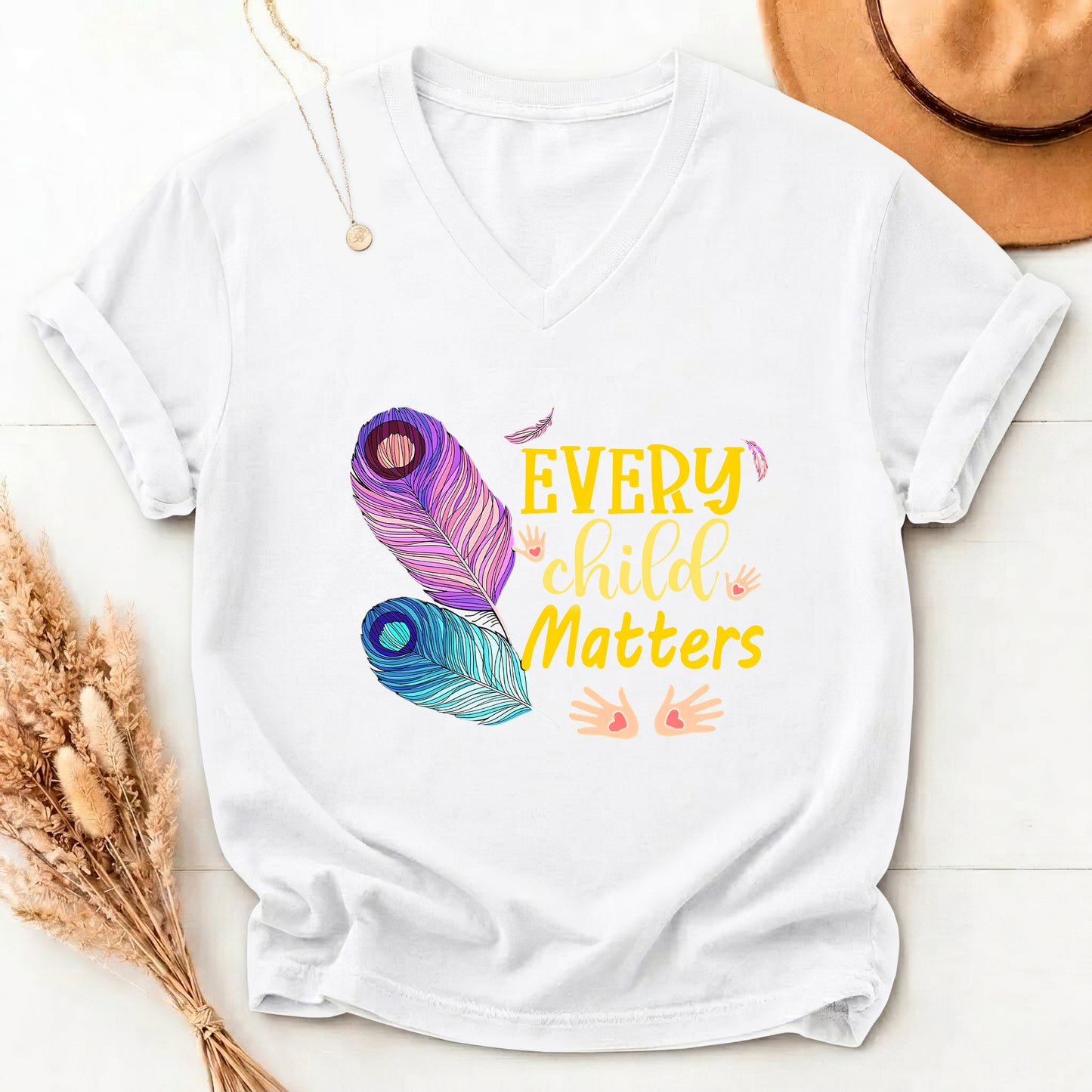Feather of Hope Orange Shirt
