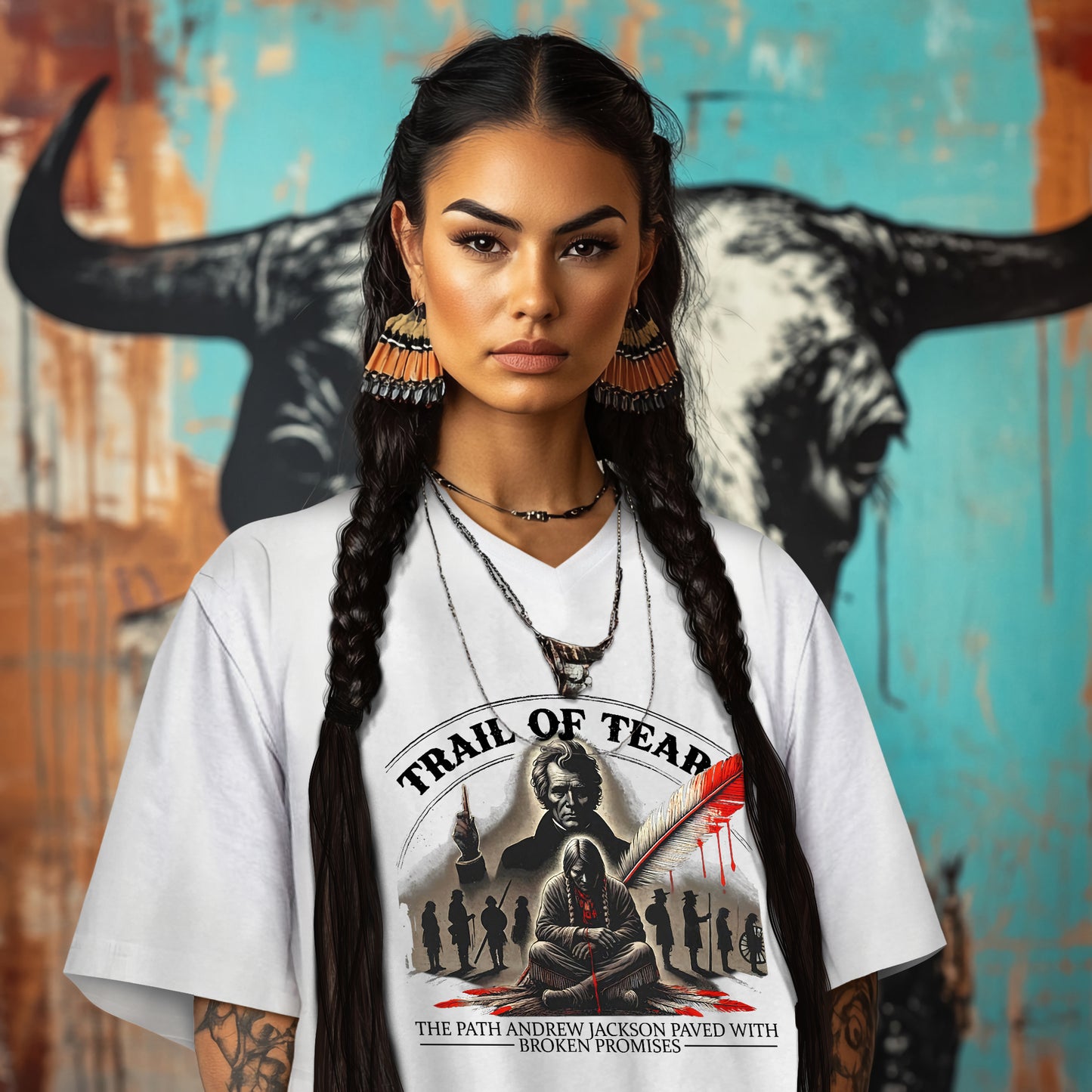 TRAH OF TEAR THE PATH ANDREW JACKSON PAVED WITH BROKEN PROMISES