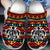 Native Pattern Clog Shoes For Adult and Kid 89206 New