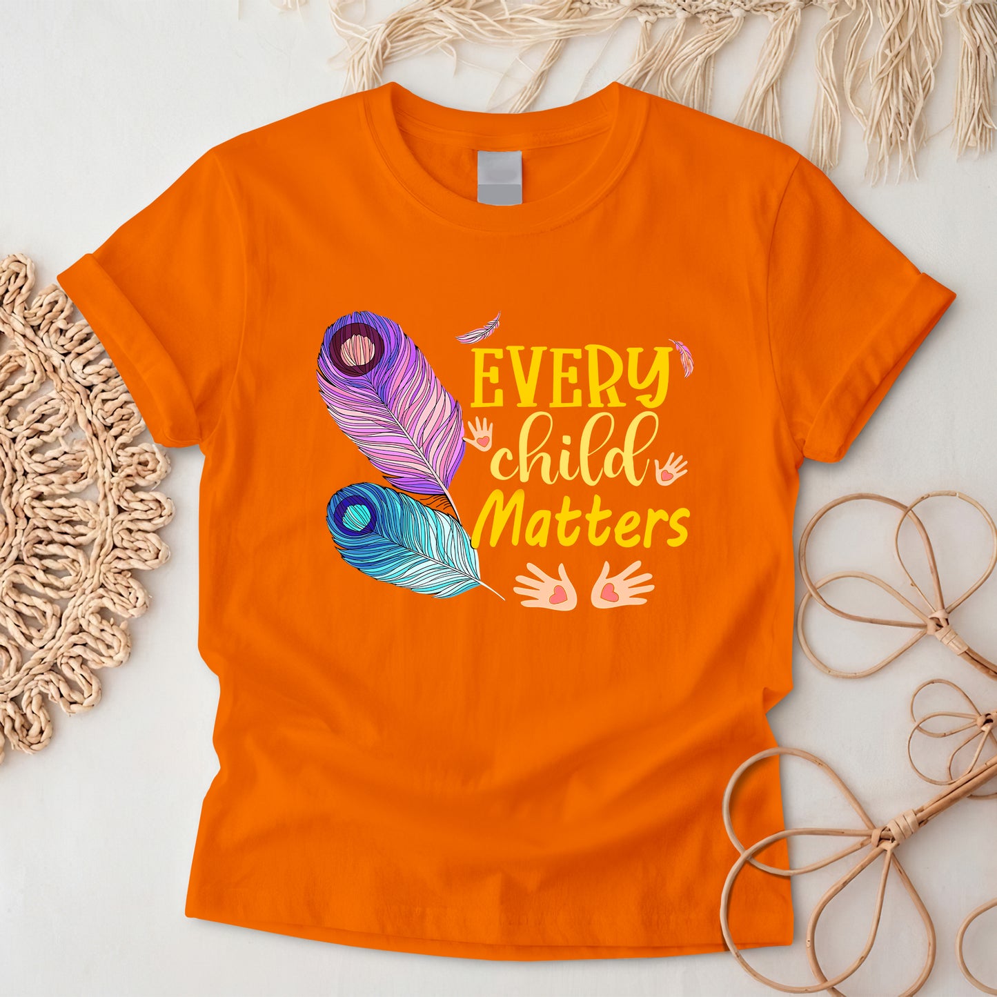 Feather of Hope Orange Shirt