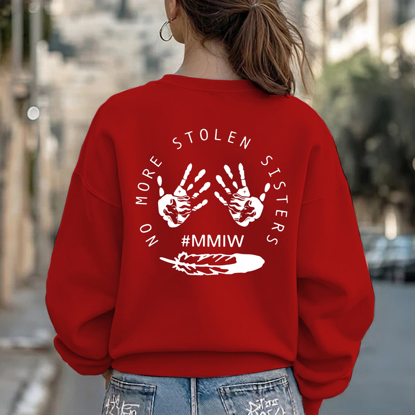 No More Stolen Sisters - #MMIW - BACK