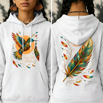 Hummingbird Remembrance Orange Shirt - Two Sides