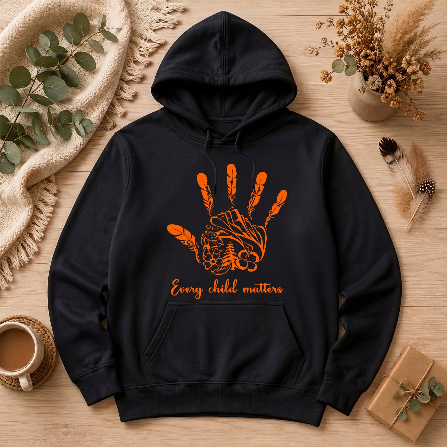 Handprints We Remember Orange Shirt