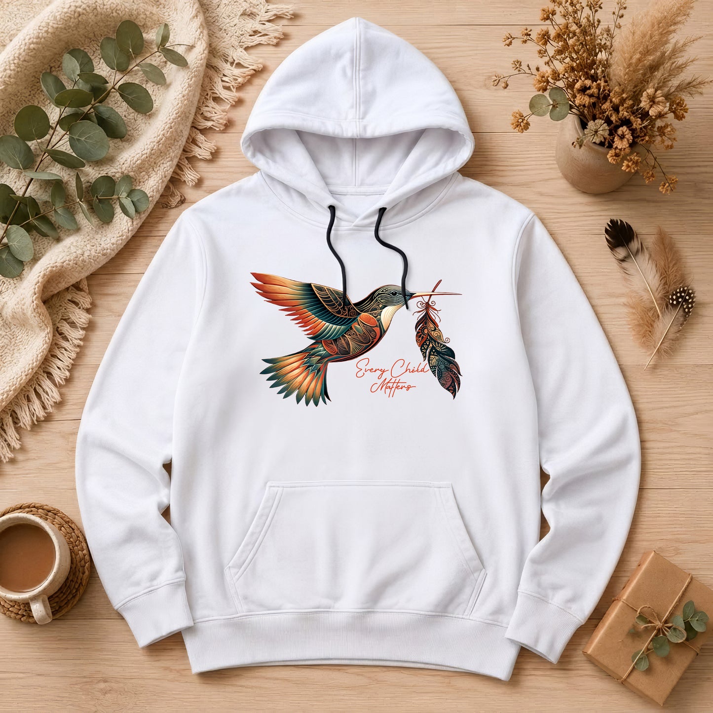 When Joy Returns Hummingbird Orange Shirt