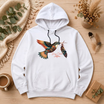 When Joy Returns Hummingbird Orange Shirt