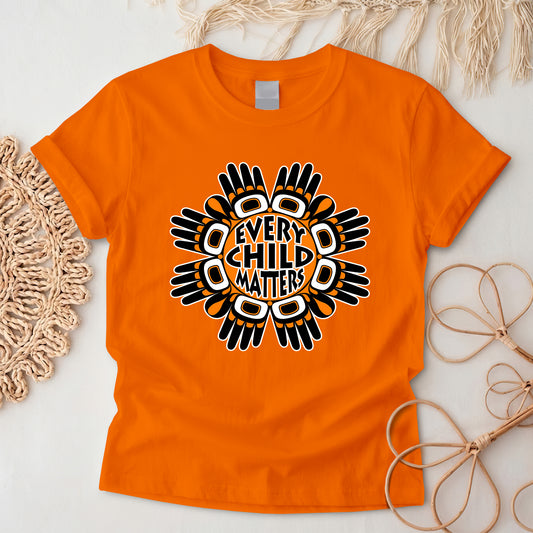 Light That Lives On Orange Shirt