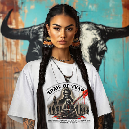 TRAH OF TEAR THE PATH ANDREW JACKSON PAVED WITH BROKEN PROMISES