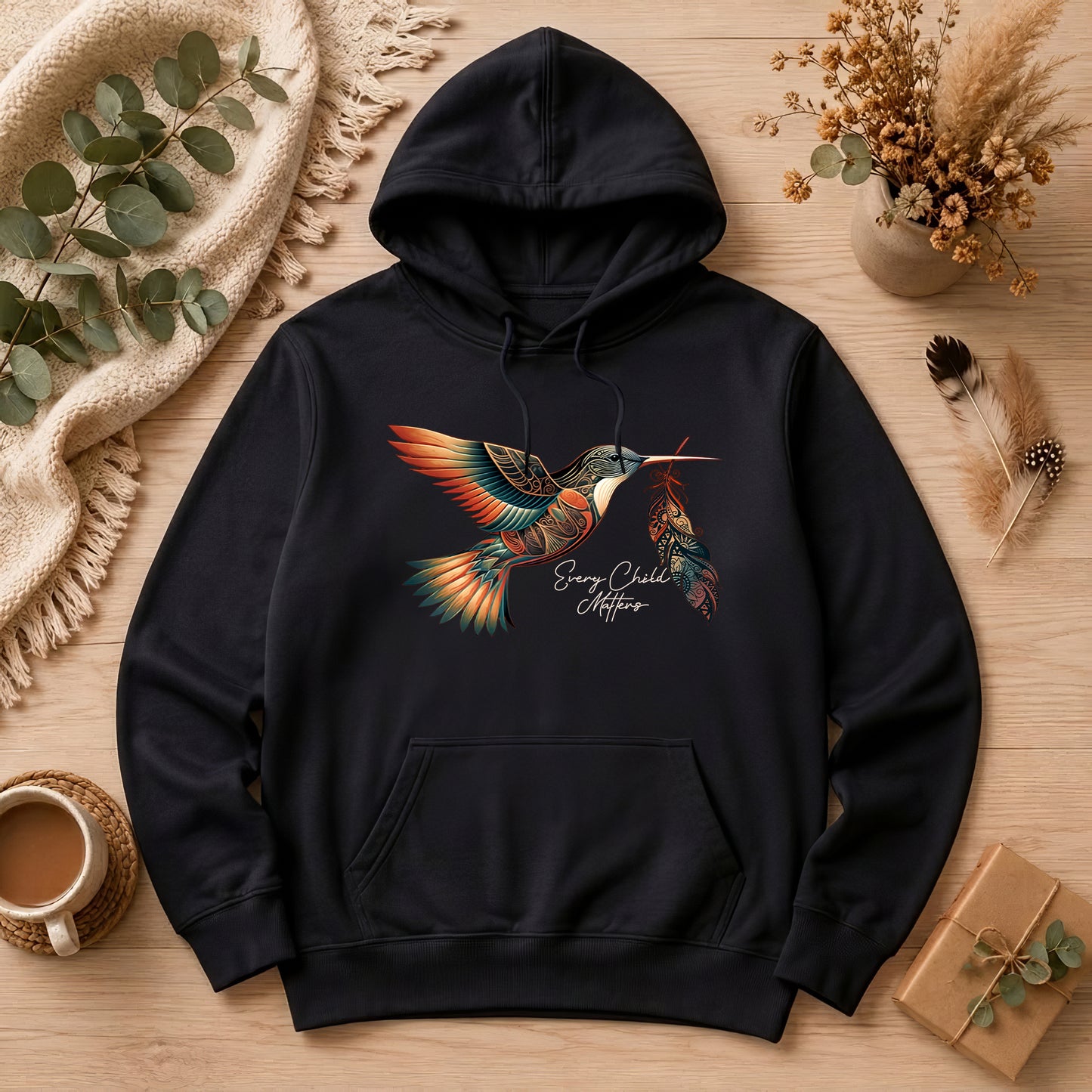 When Joy Returns Hummingbird Orange Shirt