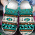 Native Pattern Clog Shoes For Adult and Kid 89143 New