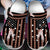 Native Pattern Clog Shoes For Adult and Kid 89147 New