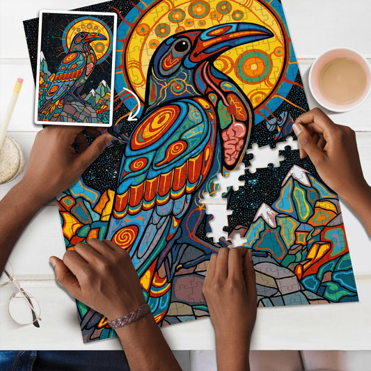 Raven – Wooden Jigsaw Puzzle - CT52789 (300 / 500 / 1000 Pieces)