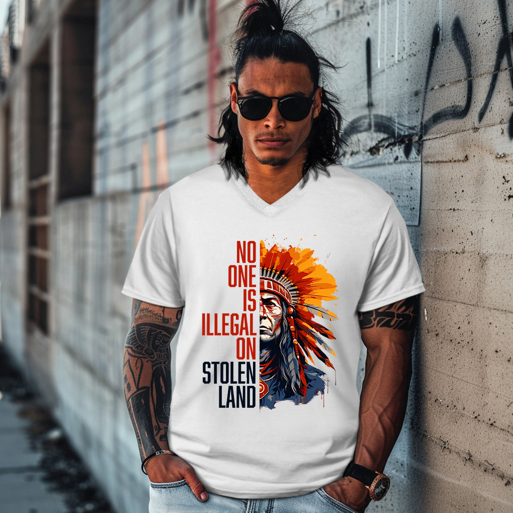NO ONE IS ILLEGAL ON STOLEN LAND