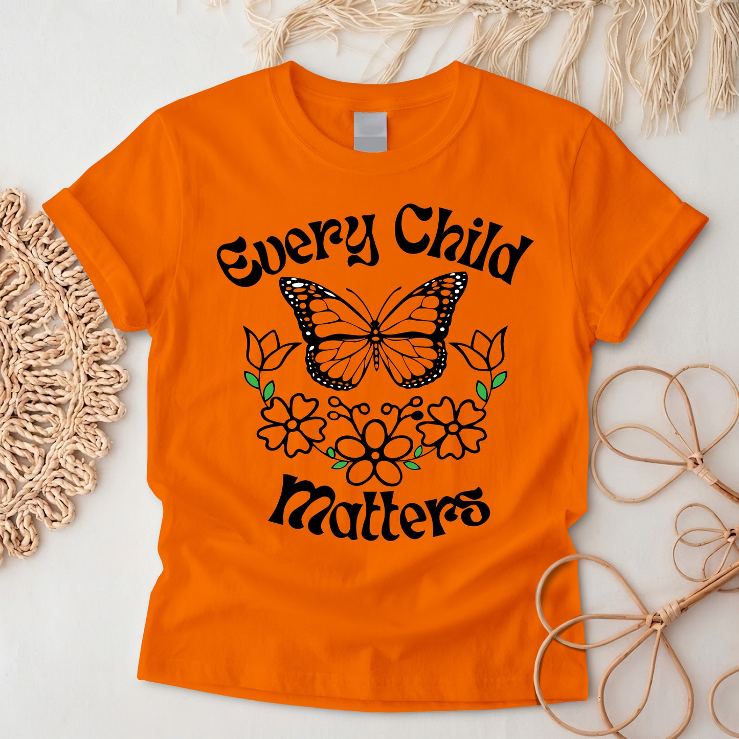 Orange Wings of Remembrance Tee