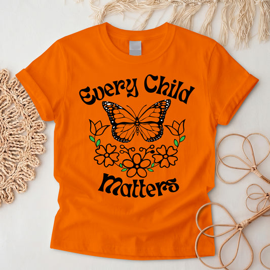 Orange Wings of Remembrance Tee