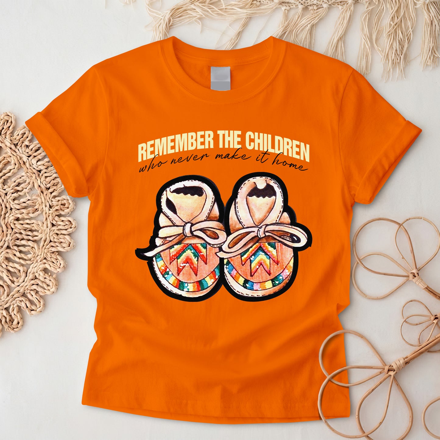 Where Small Footsteps Remain Orange Shirt
