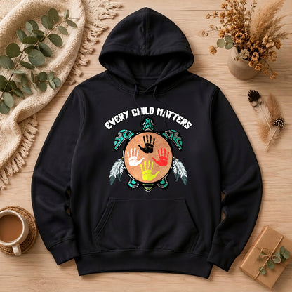 Turtle Spirit – Mother Earth & Resilience Orange Shirt