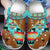 Native Pattern Clog Shoes For Adult and Kid 89154 New