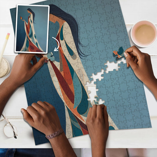 A Piece of That Sky – Wooden Jigsaw Puzzle (300 / 500 / 1000 Pieces)