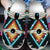 Native Pattern Clog Shoes For Adult and Kid 89168 New