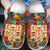 Native Pattern Clog Shoes For Adult and Kid 89153 New