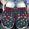 Native Pattern Clog Shoes For Adult and Kid 89127 New