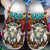 Native Pattern Clog Shoes For Adult and Kid 89149 New