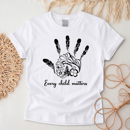 Handprints We Remember Orange Shirt