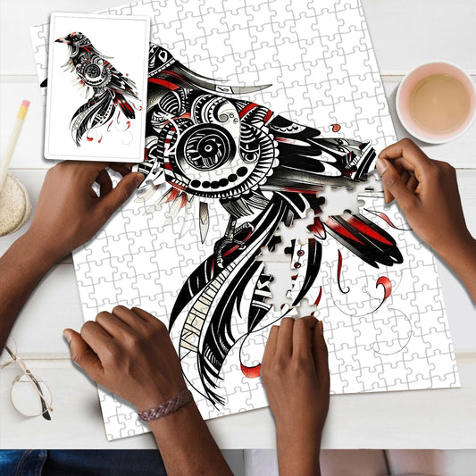 Raven 3 – Wooden Jigsaw Puzzle (300 / 500 / 1000 Pieces)