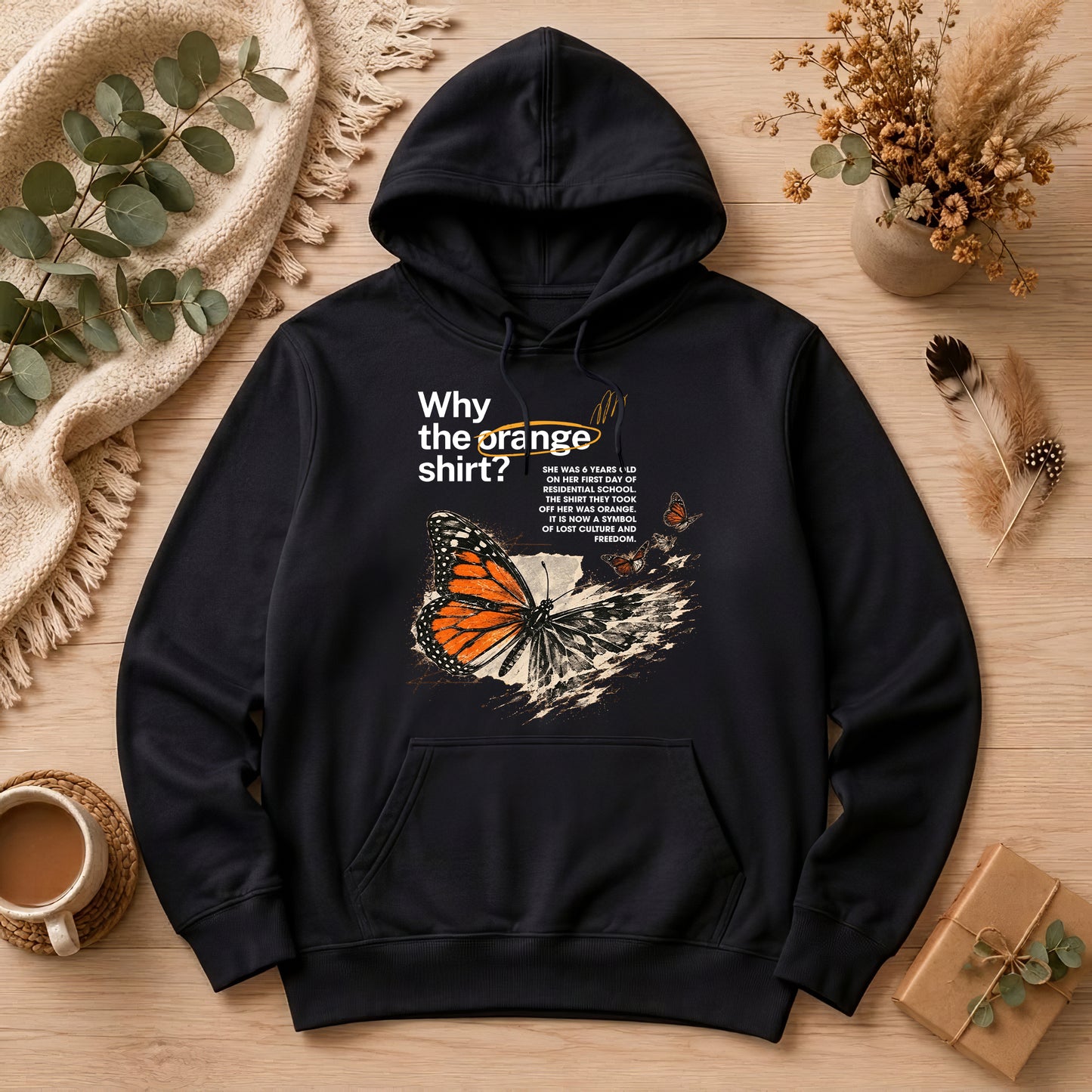 A Story Carried in Orange Shirt