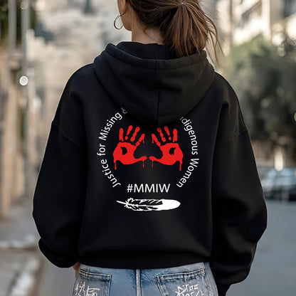 Justice for Missing & Murdered Indigienous Women - #MMIW -Back Side