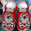 Native Pattern Clog Shoes For Adult and Kid 89110 New