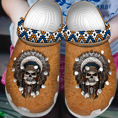 Native Pattern Clog Shoes For Adult and Kid 89185 New