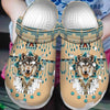 Native Pattern Clog Shoes For Adult and Kid 89161 New