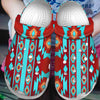 Native Pattern Clog Shoes For Adult and Kid 89167 New