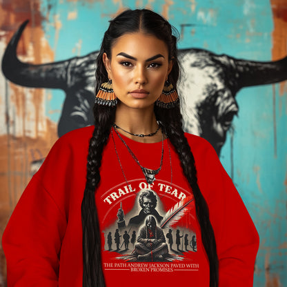 TRAH OF TEAR THE PATH ANDREW JACKSON PAVED WITH BROKEN PROMISES