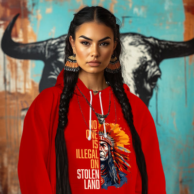 NO ONE IS ILLEGAL ON STOLEN LAND