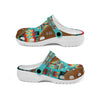 Native Pattern Clog Shoes For Adult and Kid 89154 New