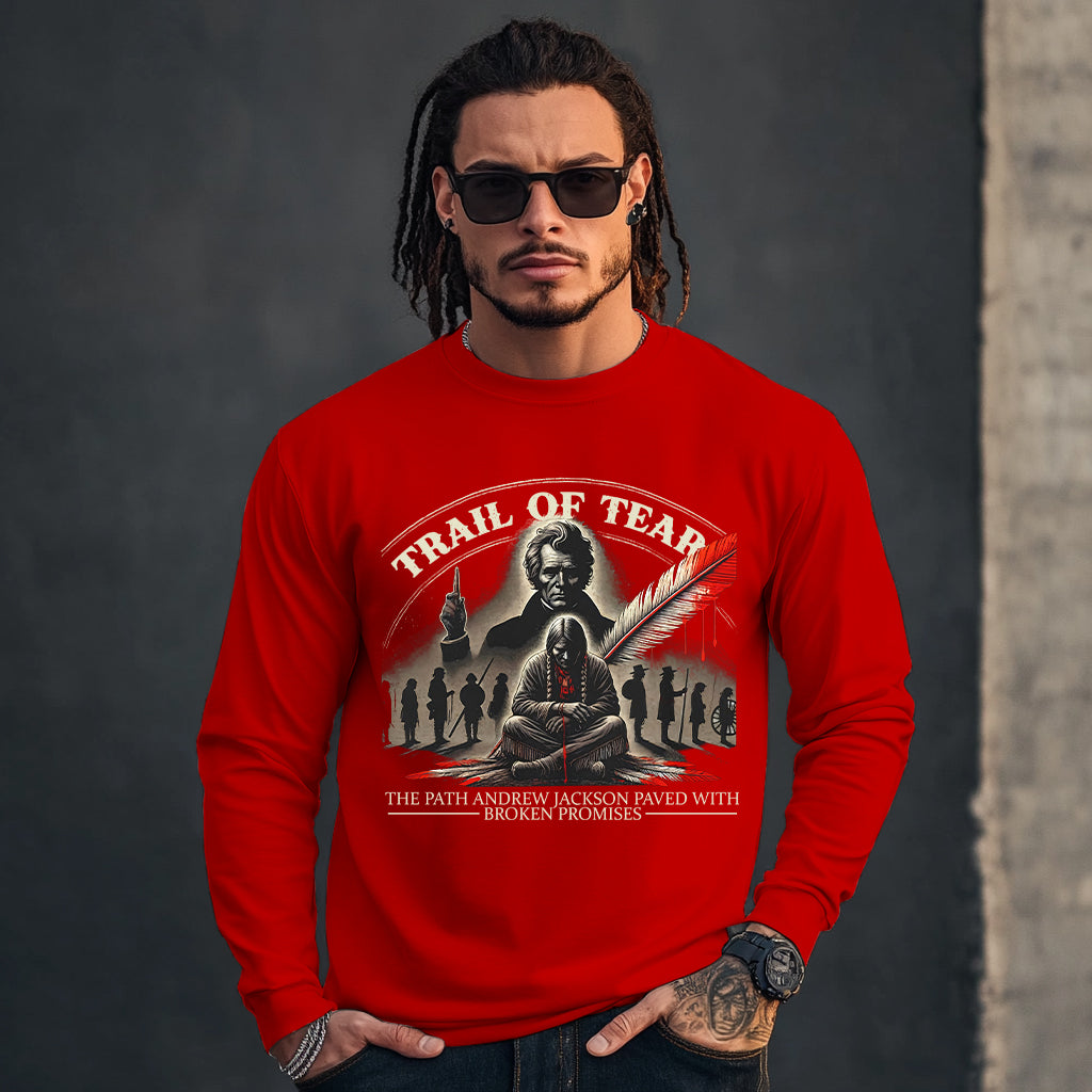 TRAH OF TEAR THE PATH ANDREW JACKSON PAVED WITH BROKEN PROMISES