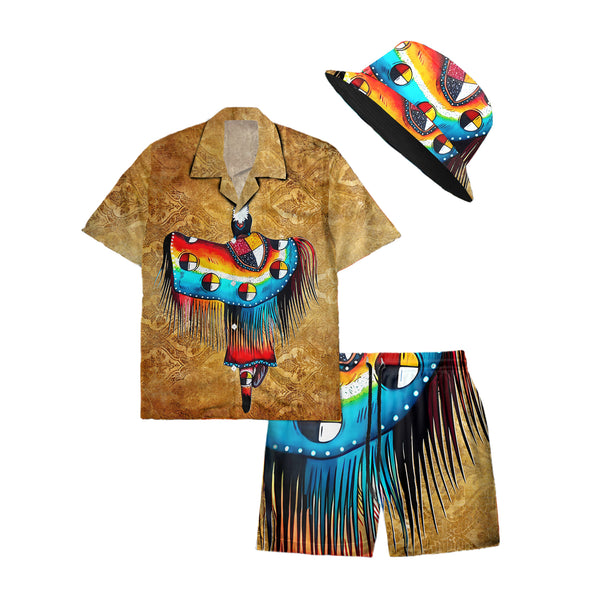 Native Pattern Hawaiian Shirt New - 86057 - Native Heritage Store