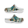 Native Pattern Clog Shoes For Adult and Kid 89133 New