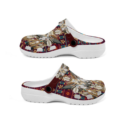 Native Pattern Clog Shoes For Adult and Kid 99059 New