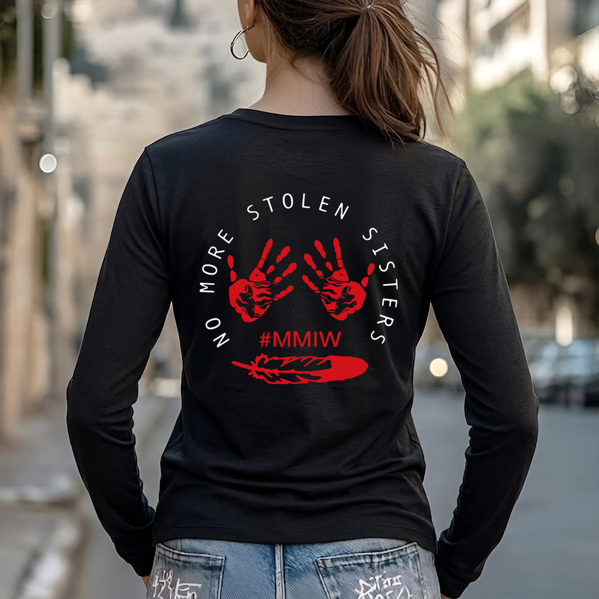 No More Stolen Sisters - #MMIW - BACK