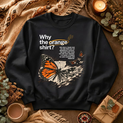 A Story Carried in Orange Shirt
