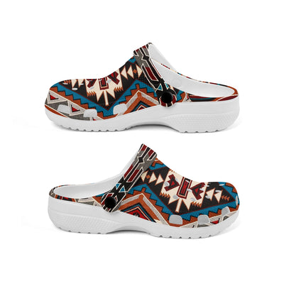 Native Pattern Clog Shoes For Adult and Kid 89166 New