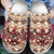 Native Pattern Clog Shoes For Adult and Kid 89220 New