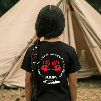 Justice for Missing & Murdered Indigienous Women - #MMIW -Back Side