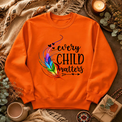 Carried in the Wind Orange Shirt