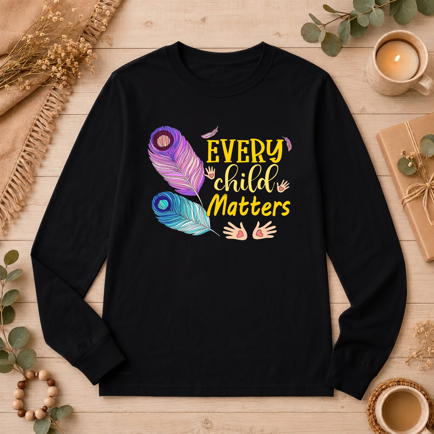 Feather of Hope Orange Shirt