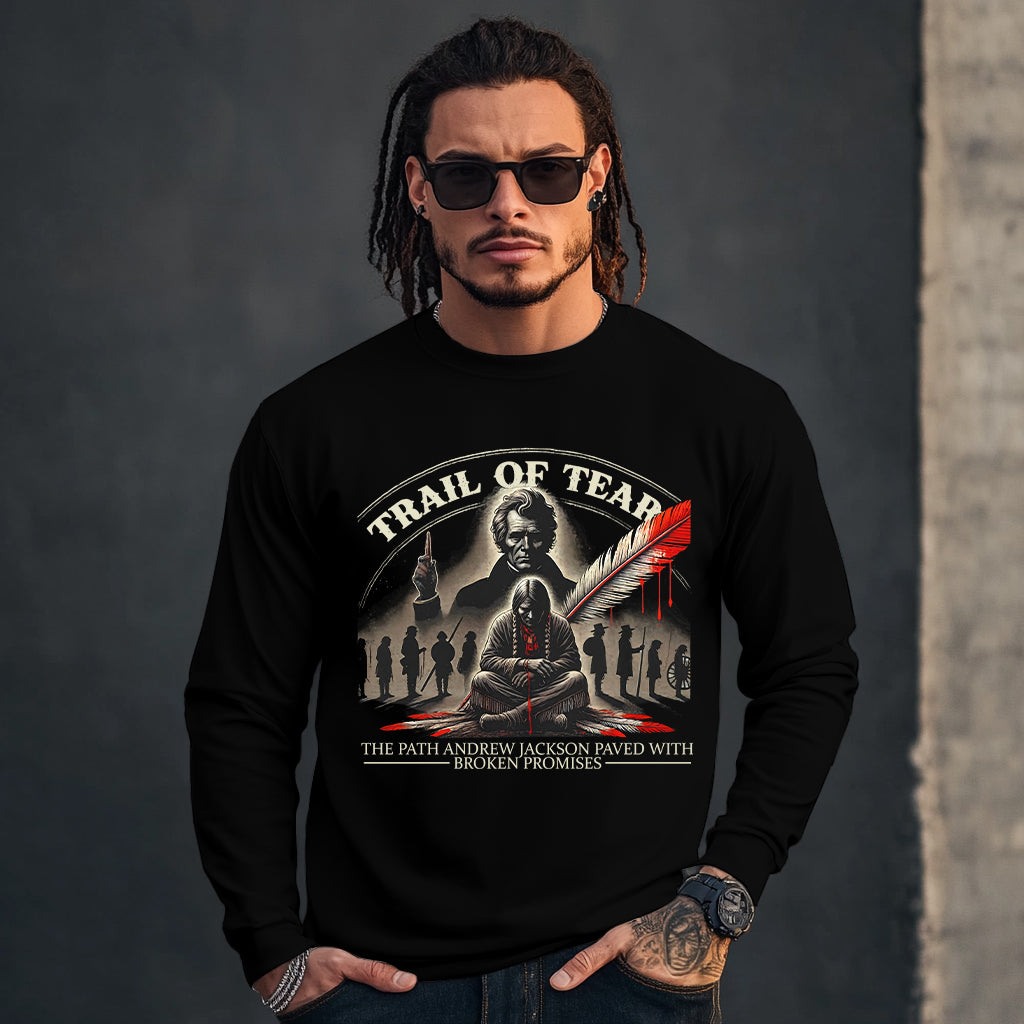 TRAH OF TEAR THE PATH ANDREW JACKSON PAVED WITH BROKEN PROMISES